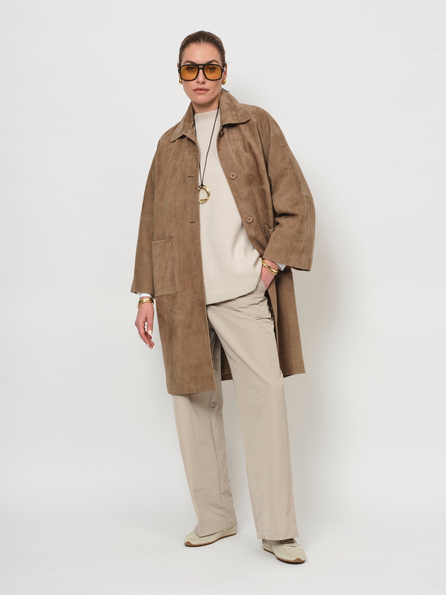 LONG JACKE WILDLEDER