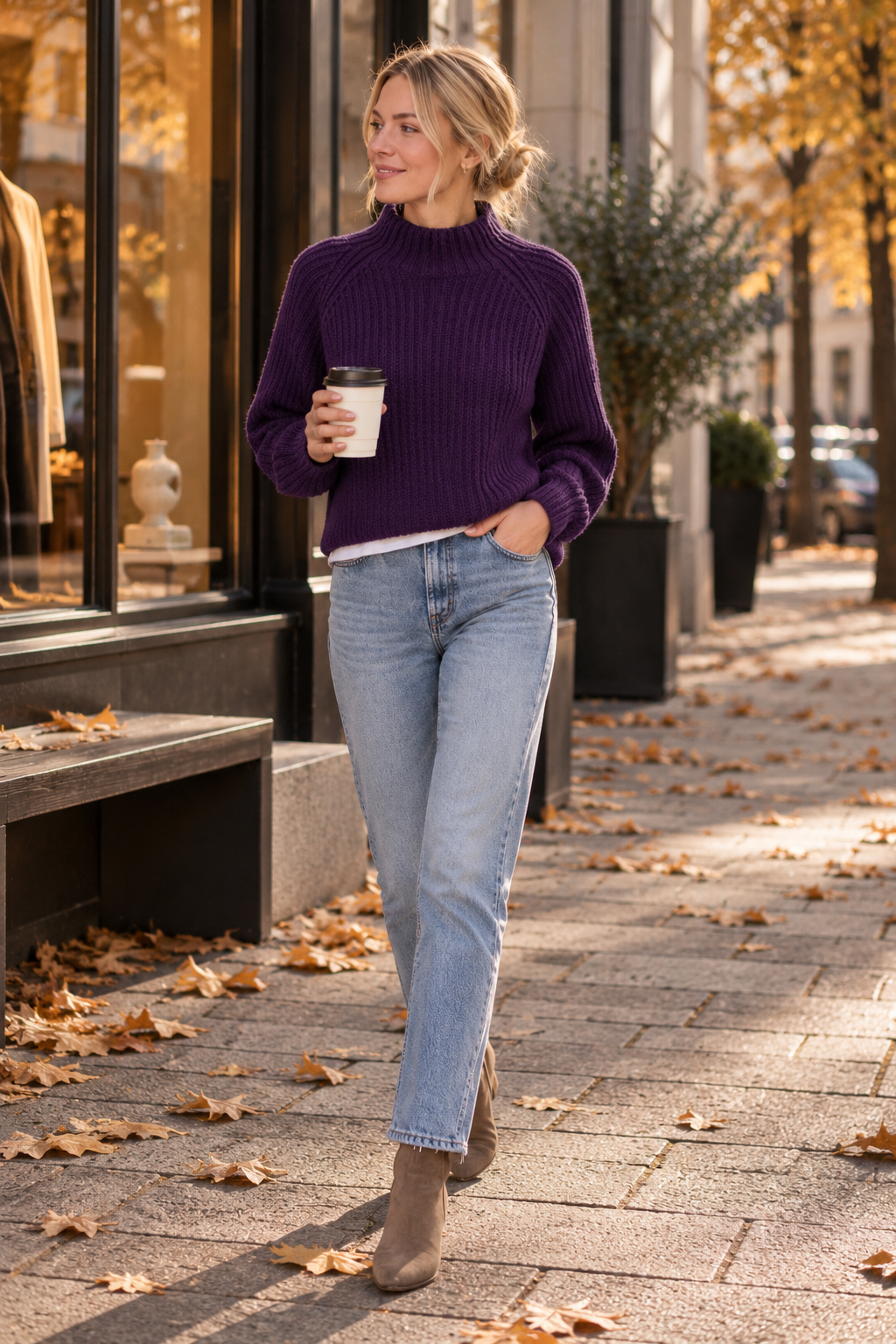 STEHBUND PULLOVER CASHMERE
