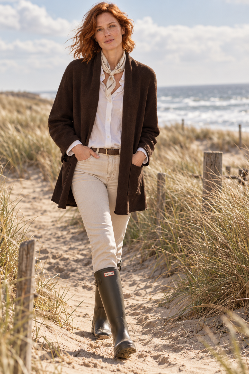 CAPE CARDIGAN