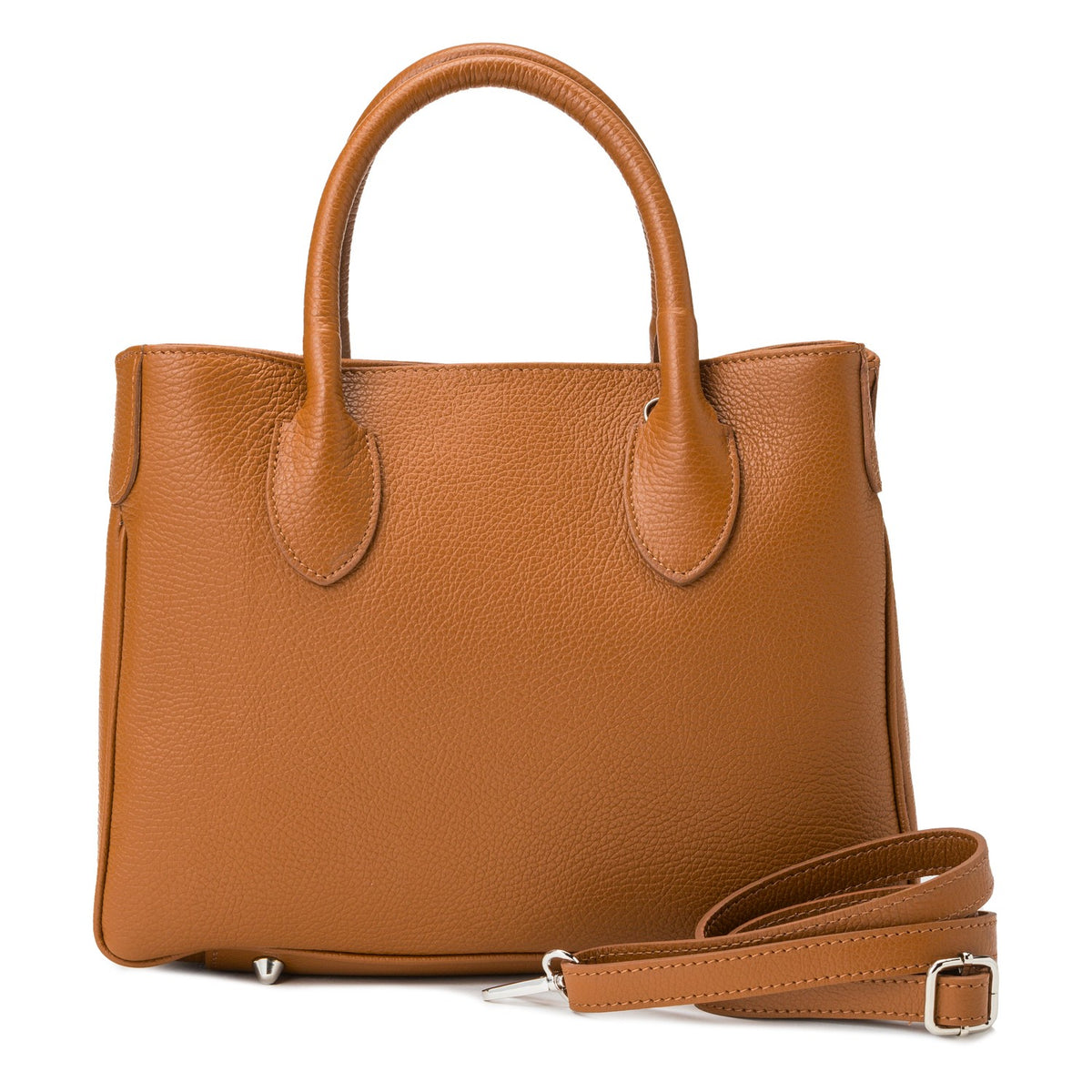 LEDERTASCHE MIT HENKELN