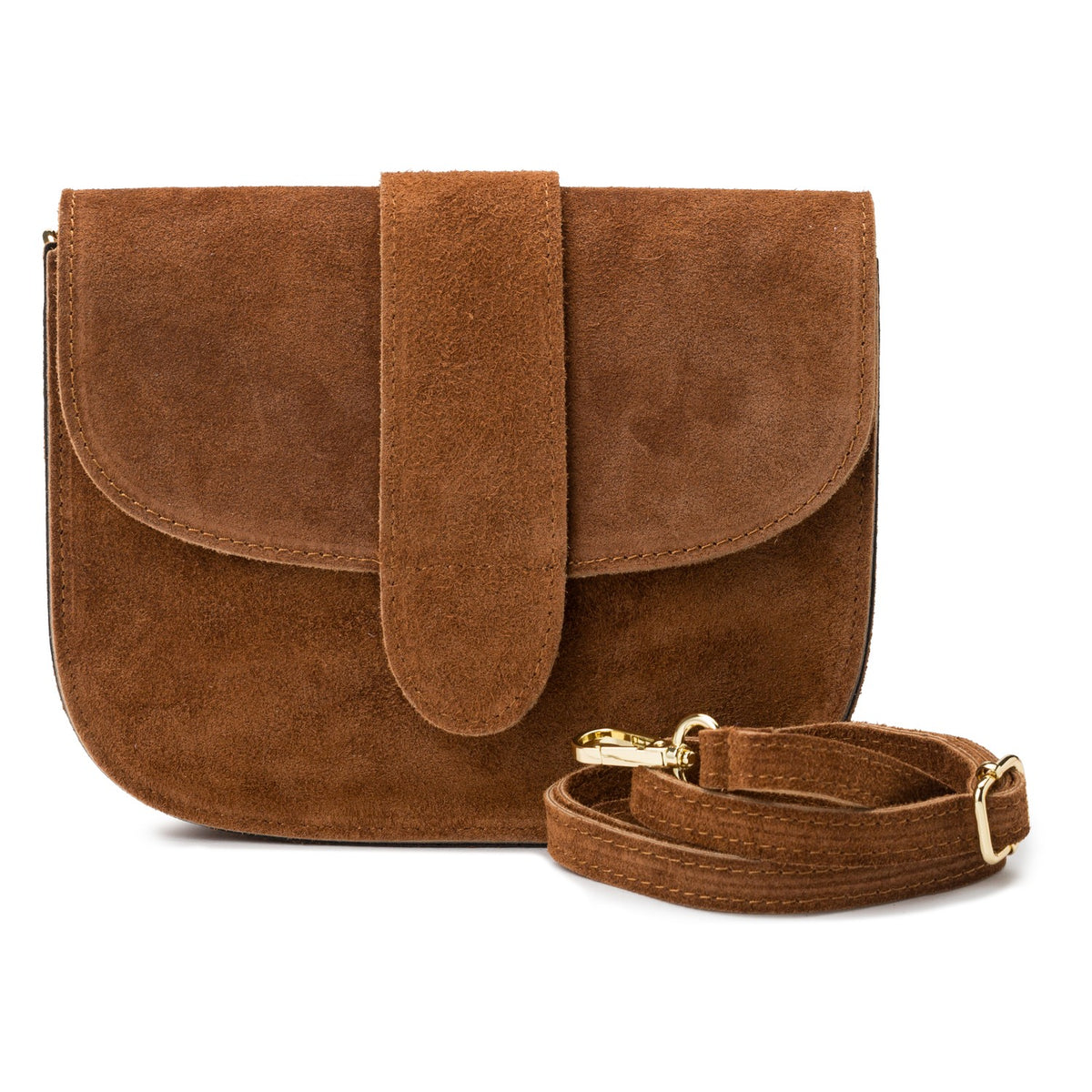 KLEINE WILDLEDERTASCHE