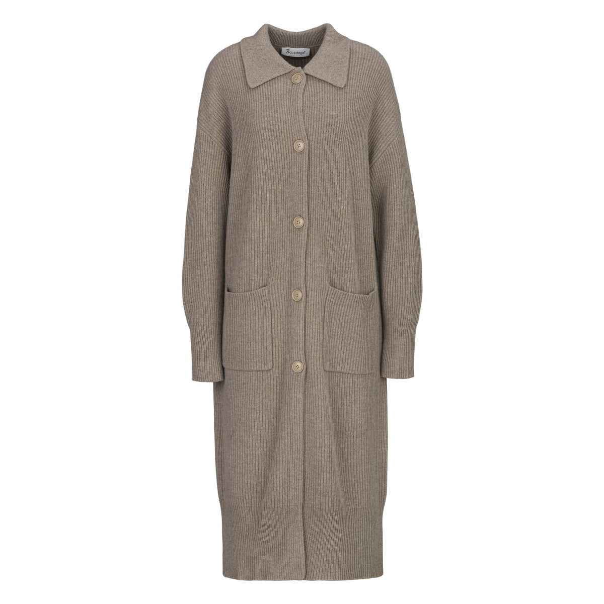 OVERSIZE RIB CARDIGAN