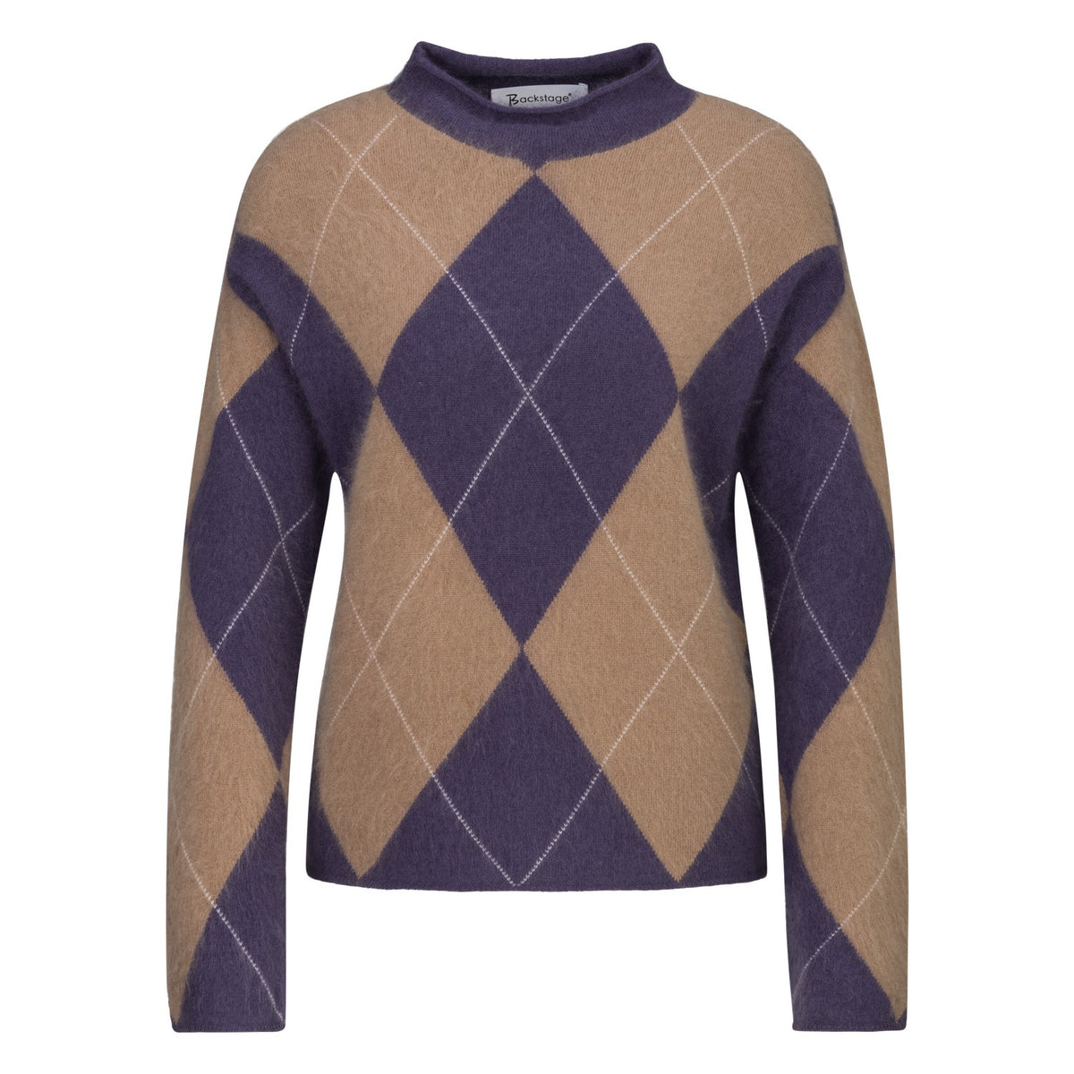 STEHBUNDPULLOVER ARGYLE