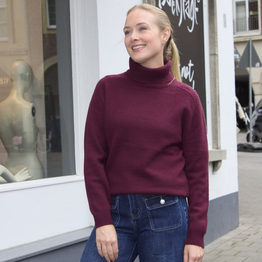 ROLLKRAGENPULLOVER CASHMERE