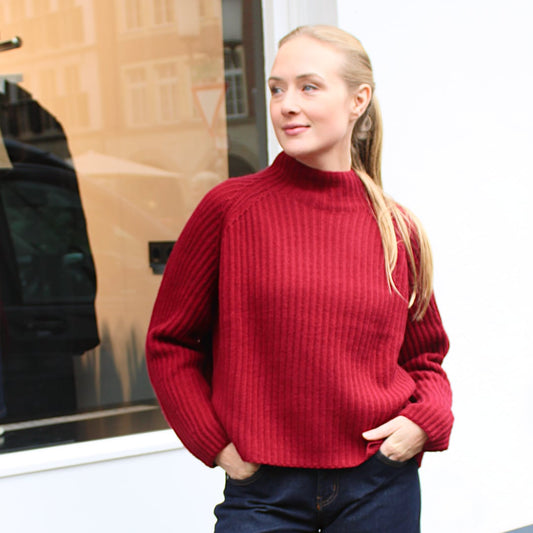 STEHBUND PULLOVER CASHMERE