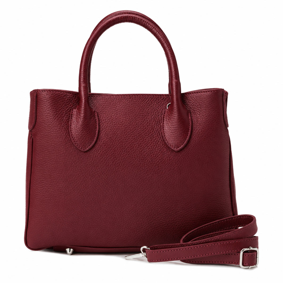 LEDERTASCHE MIT HENKELN