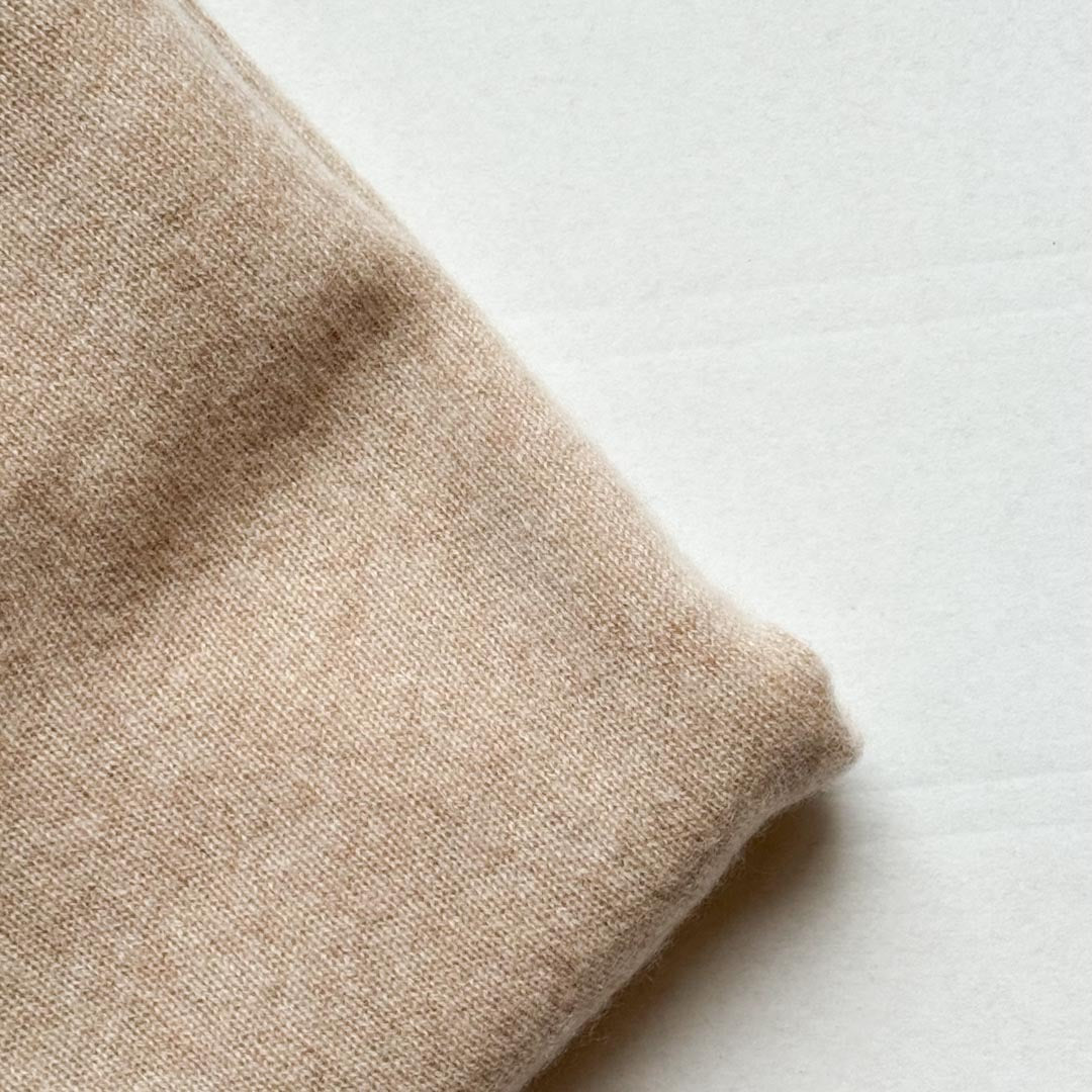 PULLOVER ROLLKANTENBÜNDCHEN CASHMERE