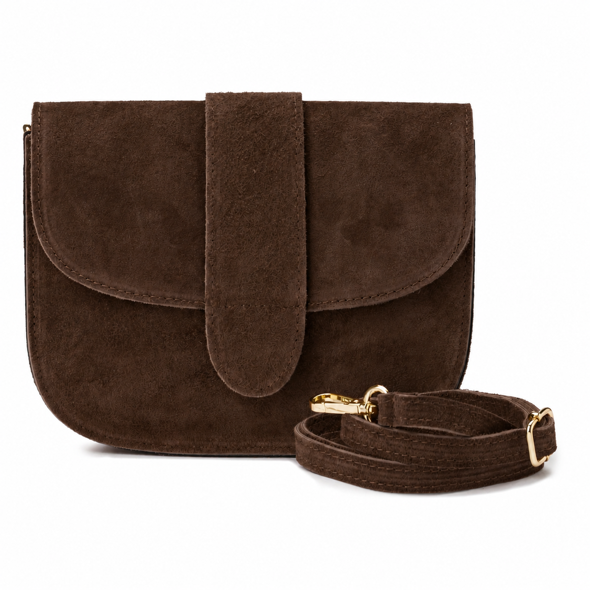 KLEINE WILDLEDERTASCHE