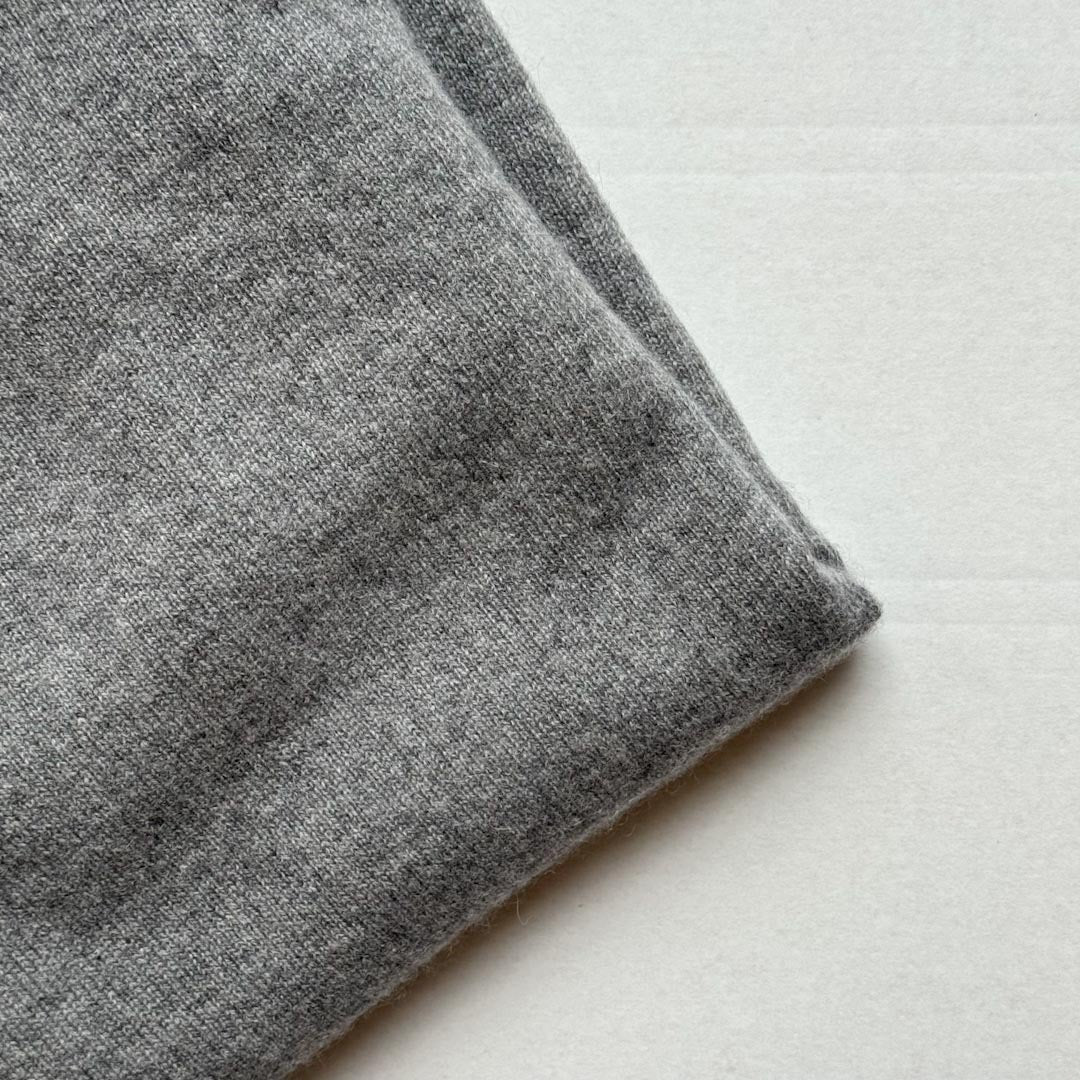 PULLOVER ROLLKANTENBÜNDCHEN CASHMERE