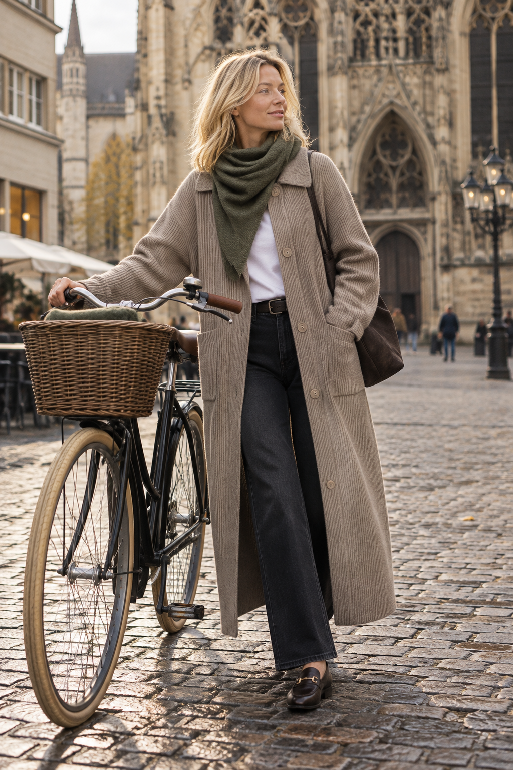 OVERSIZE RIB CARDIGAN