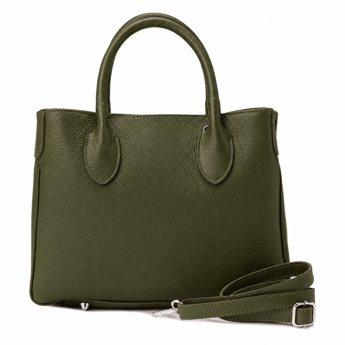 LEDERTASCHE MIT HENKELN