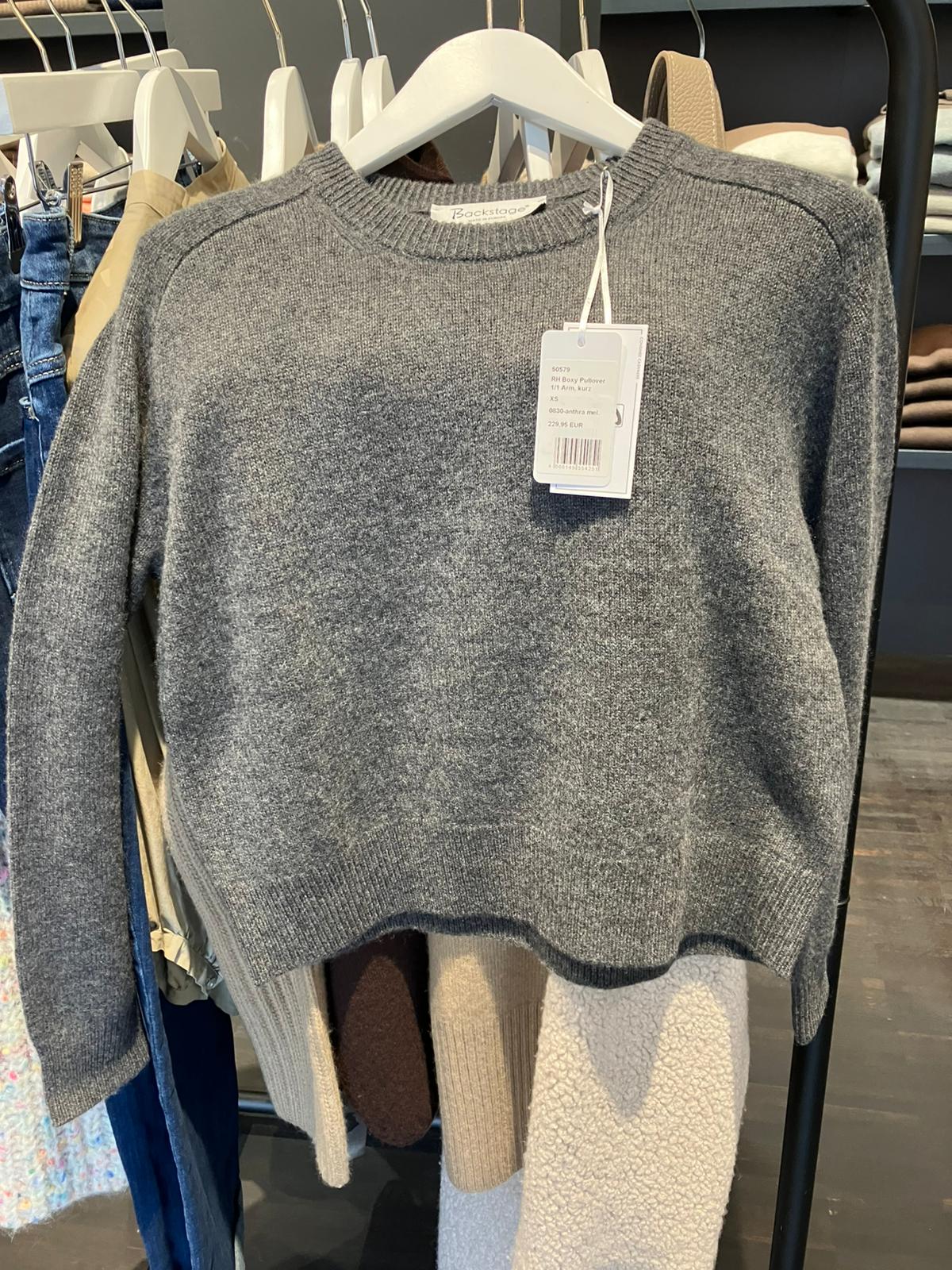 BOXY PULLOVER CASHMERE