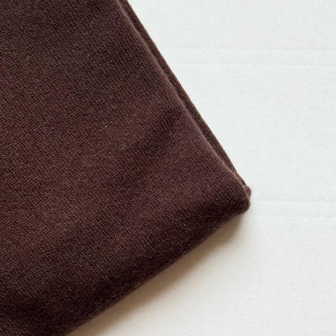 PULLOVER ROLLKANTENBÜNDCHEN CASHMERE