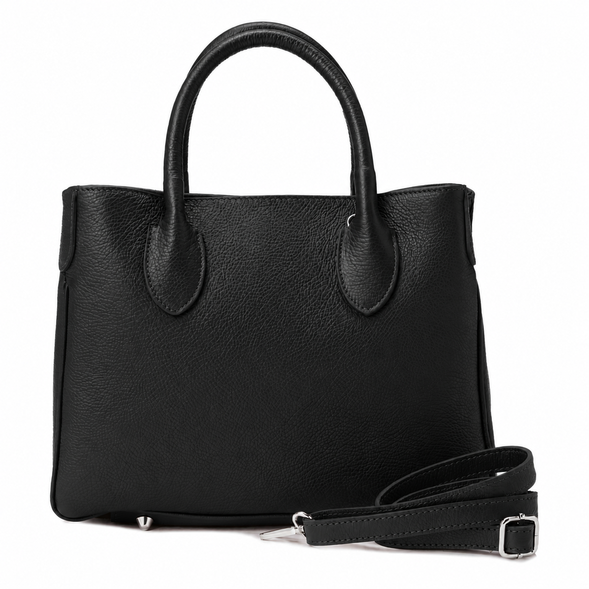 LEDERTASCHE MIT HENKELN