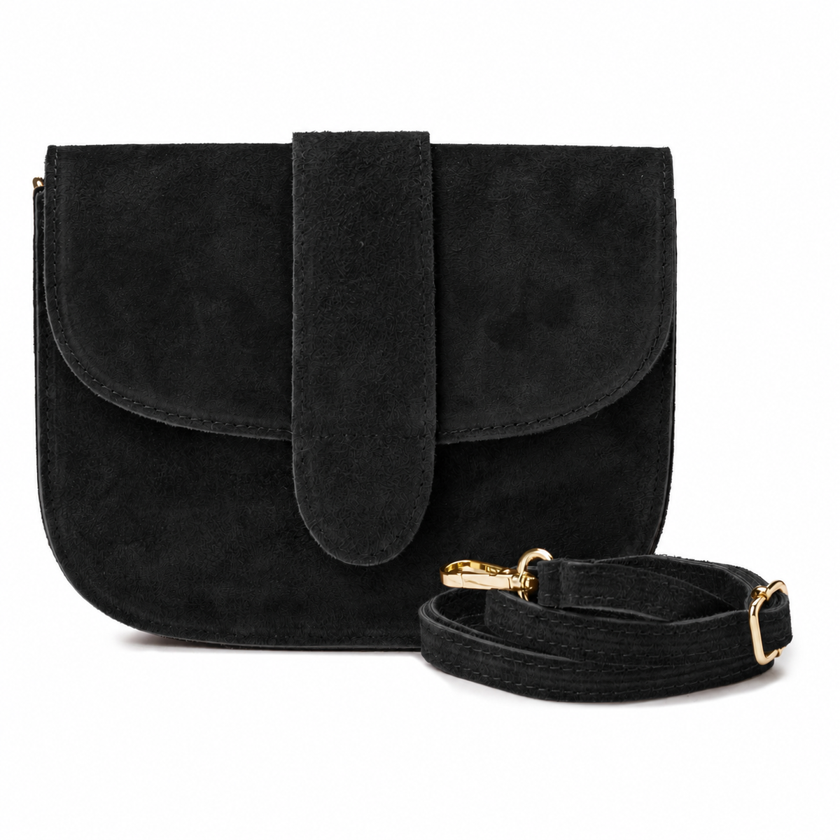 KLEINE WILDLEDERTASCHE