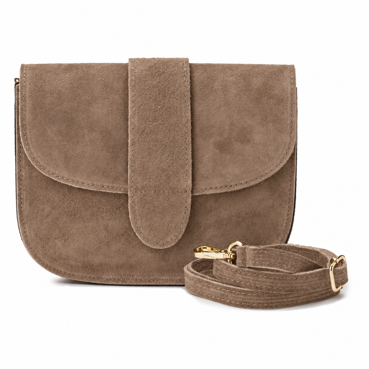 KLEINE WILDLEDERTASCHE